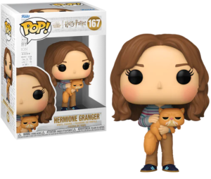 Funko POP! HARRY POTTER 3 & Buddy 167 Hermione with Crookshanks