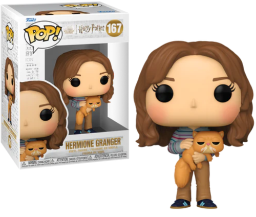 Funko POP! HARRY POTTER 3 & Buddy 167 Hermione with Crookshanks