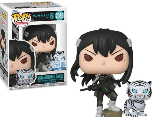 Funko POP! KAIJU NO 8 & Buddy 2085 Mina Ashiro & Bakko