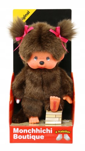 MONCHHICHI The Original Girl Pluszak 20cm Maskotka Figurka Bandai Plush