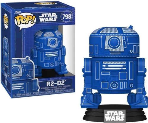 Funko POP! STAR WARS 798 R2-D2 (Blueprint)