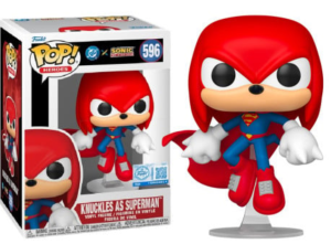 Funko POP! DC Comics JLA & SONIC Heroes 596 Knuckles As Superman
