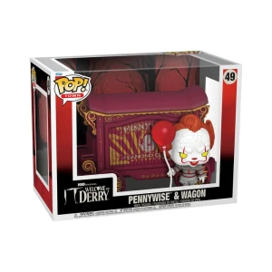 Funko POP! WELCOME TO DERRY TOWN 49 Pennywise & Wagon