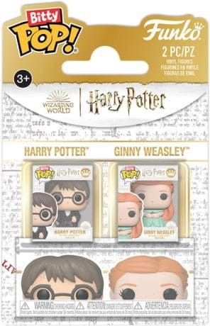 Funko Pop! HARRY POTTER 4 Bitty Pop 2 Pack 2.5cm Harry & Ginny