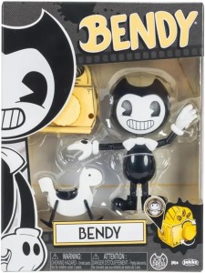 Figurka akcji Bendy and The Ink Machine 12,5 cm – Bendy z konikiem na biegunach i projektorem fali