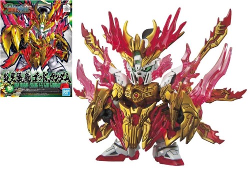 GUNDAM - SD Sangoku Yan Huang Zhang Fei God Gundam - Model Kit
