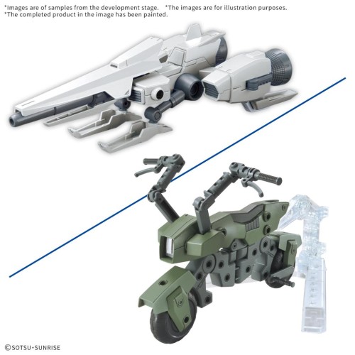 GUNDAM - Option Parts Set Gunpla 20 (Ride-on Set) - Model Kit