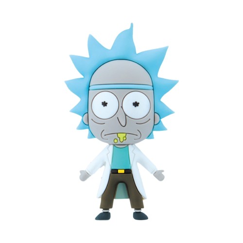 RICK & MORTY Rick  Figurka Magnes 3D Monogram