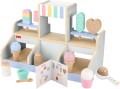 Fisher-Price Drewniana lodziarnia Zestaw z 18 elementami HXV21 sklep z lodami
