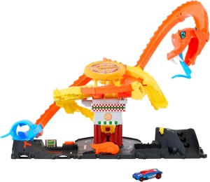 Hot Wheels City Odjazdowa pizza – Atak kobry Zestaw z samochodem HTN81