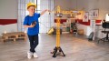 Dickie Toys 201139012 Mega Crane Sterowany Dźwig 120cm Pilot Chwytak 360