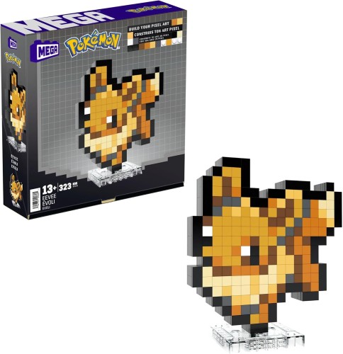 Klocki plastikowe MEGA Pokemon Pixel Eevee HTH78