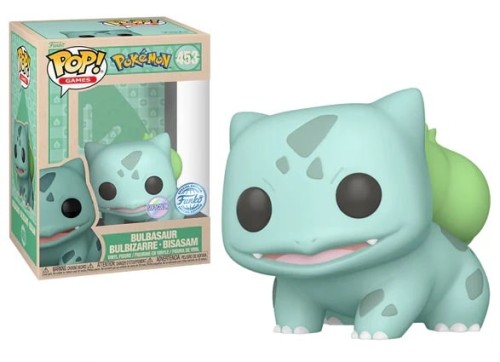 Funko POP! POKEMON Games 453 Bulbasaur (Soft Color)
