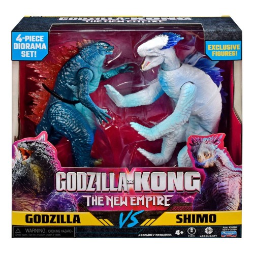 Godzilla x Kong: The New Empire Figurki Diorama 2-Pack Godzilla vs Shimo 15 cm