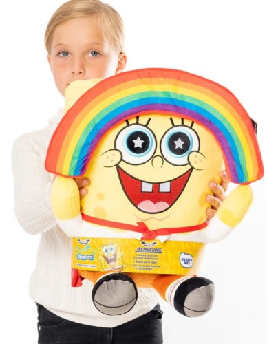 SPONGEBOB SQUAREPANTS GIGANT Pluszak 40cm Maskotka Kanciastoporty