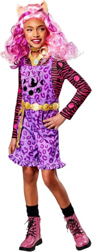 Monster High Monster High Clawdeen Kostium 5-6 Rubie's Przebranie Deluxe