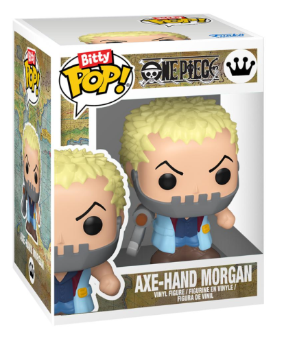 Funko Pop! ONE PIECE Bitty Pop Mini Figurka Axe-Hand Morgan 2.5cm