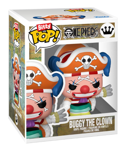Funko Pop! ONE PIECE Bitty Pop Mini Figurka Buggty The Clown 2.5cm
