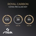PROFESJONALNA RAKIETKA DO TENISA STOŁOWEGO STIGA PRO CARBON PING PONG