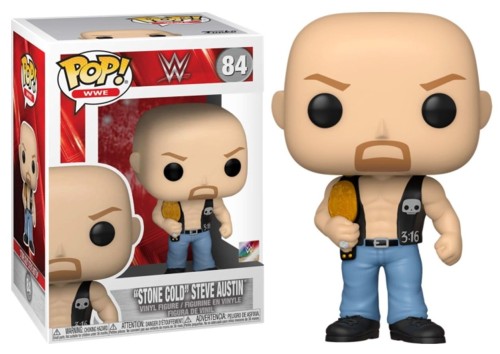 Funko POP! WWE POP 84 SC Steve Austin w/ Belt