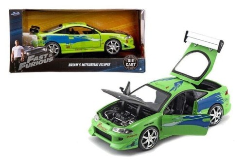 FAST & FURIOUS - 1995 Mitsubishi Eclipse 1:24 Jada Toys Auto