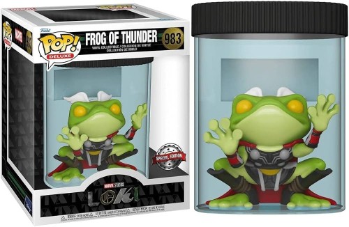Funko POP! Deluxe Marvel: Loki Frog of Thunder (Special Edition)