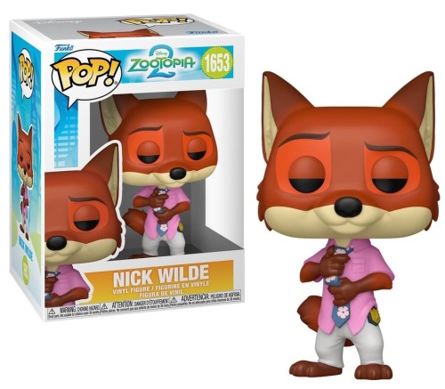 Funko POP! ZOOTOPIA 2 Disney 1653 Nick Wilde