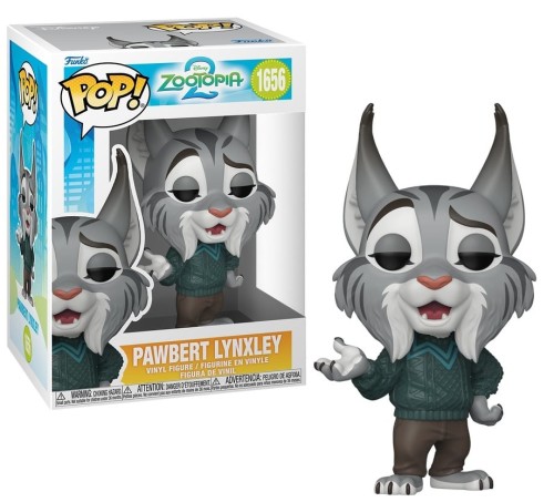 Funko POP! ZOOTOPIA 2  Disney 1656 Pawbert Lynxley