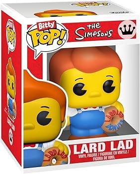 Funko Pop! SIMPSONS Bitty 4 Pack 2.5cm Lard Lad MINI FIGURKA
