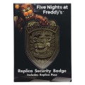 FNAF Security Badge Replica Limited Edition "Antique Brass Edi."