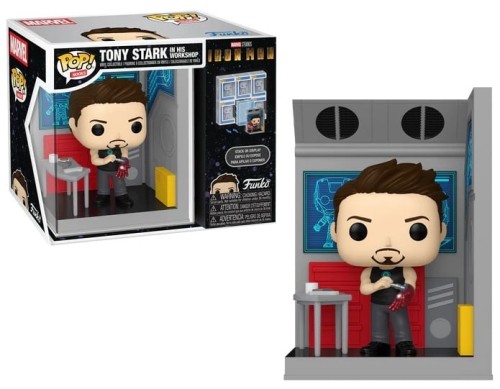 Funko POP! MARVE Nooks Tony Stark in his workshop