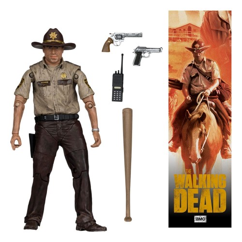 The Walking Dead Figurka akcji Rick Grimes (Season 1) 15 cm