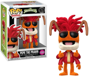 Funko POP! MUPPETS TV 1678 Pepe the Prawn (Flocked)
