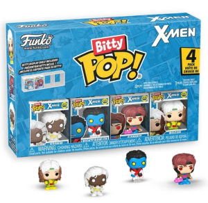 Funko Pop! X-MEN Bitty 4 Pack 2.5cm Gambit with Chase