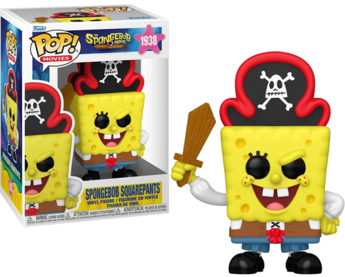 Funko POP! THE SPONGEBOB MOVIE Movies 1938 Bob (Pirate)