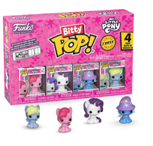 Funko Pop! MY LITTLE PONNY Bitty 4 Pack 2.5cm Pinkie Pie with Chase