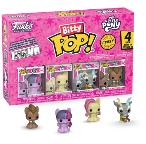 Funko Pop! MY LITTLE PONNY Bitty 4 Pack 2.5cm Twilight Sparkle with Chase
