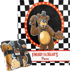 Freddy's koc z polaru 130x150cm, super miękki FNAF Freddy