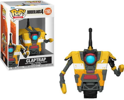 Funko POP! BORDERLANDS 4 Games 1165 Claptrap