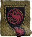 GAME OF THRONES Dom Smoka Silky Touch super miękki koc narzuta 152 x 127 cm Gra o tron