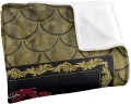 GAME OF THRONES Dom Smoka Silky Touch super miękki koc narzuta 152 x 127 cm Gra o tron