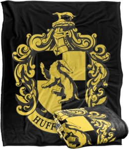 Harry Potter hufflepuff Silky Touch super miękki koc narzuta 152 x 127 cm
