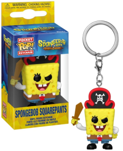 Funko Pop! THE SPONGEBOB MOVIE Figurka Breloczek Bob (Pirate)