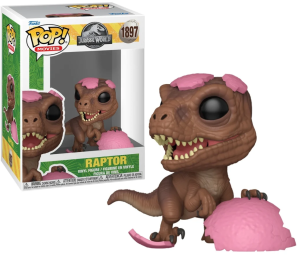 Funko POP! JURASSIC PARK SPRG POP 1897 Raptor (Pink egg)