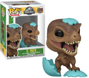 Funko POP! JURASSIC PARK SPRG Movies 1898 T-Rex (Blue egg)