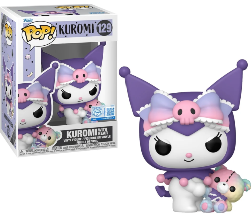 Funko POP! SANRIO 129 Kuromi with bear Hello Kitty Figurka