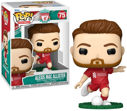 Funko POP! LIVERPOOL Football 75 Alexis Mac Allister