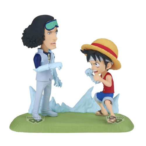 ONE PIECE - Luffy Vs Kuzan - WCF Log Stories Figurka 9cm