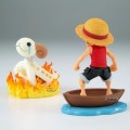 ONE PIECE - Luffy & Going Merry - WCF Log Stories Figurka 8cm
