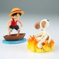 ONE PIECE - Luffy & Going Merry - WCF Log Stories Figurka 8cm